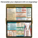 WhiteCoat Clipboard® - Tactical Brown Occupational Therapy Edition